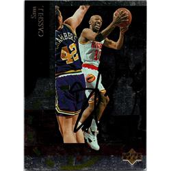 677196 Sam Cassell Autographed Houston Rockets 1994 Upper Deck Foil No.SE31 Basketball Card