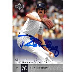 665117 Ron Guidry Autographed New York Yankees 2004 Upper Deck Legends No.56 Baseball Card