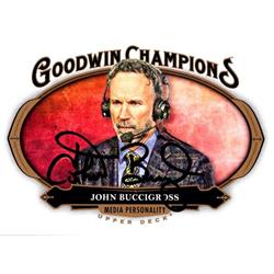 665291 John Buccigross Autographed Espn Broadcaster Anchor 2020 Upper Deck Goodwin Champions No.58 Trading Card