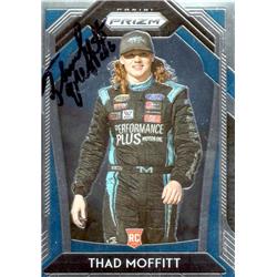 675531 Thad Moffitt Autographed RC NASCAR Auto Racing SC 2020 Panini Prizm Chrome No.57 Rookie Trading Card