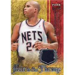675771 Richard Jefferson Player Worn Jersey Patch New Jersey Nets 2007 Fleer Ultra No.HTRJ Basketball Card