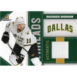 675851 Brenden Morrow Player Worn Jersey Patch Dallas Stars 2011 Panini Pinnacle No.BM LE 280-499 Hockey Card