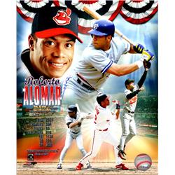 724910 8 x 10 in. Roberto Alomar Indians Blue Jays Career Collage Photofile Licensed Photo