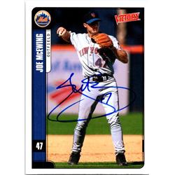 725327 Joe Mcewing Autographed New York Mets 2001 Upper Deck Victory No.446 Baseball Card