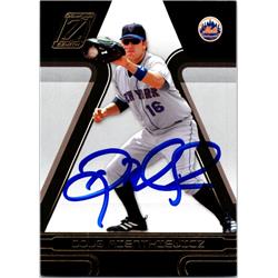 725336 Doug Mientkiewicz Autographed New York Mets 2005 Donruss Zenith No.151 Baseball Card