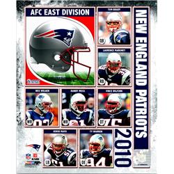 Picture of Autograph Warehouse 725933 8 x 10 in. New England Patriots 2010 Afc Champions Brady Photofile Licensed Photo