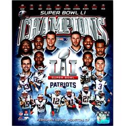 Picture of Autograph Warehouse 725936 8 x 10 in. New England Patriots Super Bowl LI Champions Photofile Licensed No.2 Photo