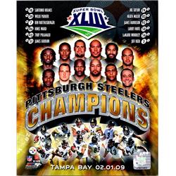 725958 8 x 10 in. Pittsburgh Steelers Super Bowl XLIII Champions Photofile Licensed Photo