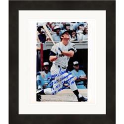 654544 8 x 10 in. Wayne Garrett Autographed Inscribed 69 WS Champs Miracle Mets 73 NL Champ Matted & Framed Photo