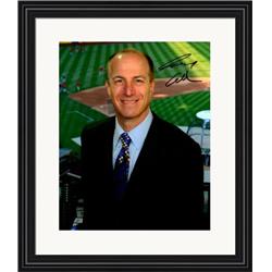 713833 8 x 10 in. Gary Cohen Autographed New York Mets Broadcaster No.SC6 Matted & Framed Photo