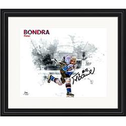 713854 8 x 10 in. Peter Bondra Autographed Washington Capitals No.2 Matted & Framed Photo