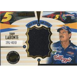 724185 Terry Labonte Player Use Race Car Cover Patch Auto Racing, NASCAR 2002 Press Pass Eclipse No.CD4 Racing Card -  Autograph Warehouse