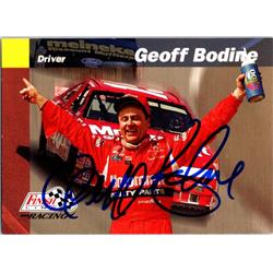 724237 Geoff Bodine Autographed Auto Racing, NASCAR & SC 1993 Pro Set No.69 Trading Card -  Autograph Warehouse
