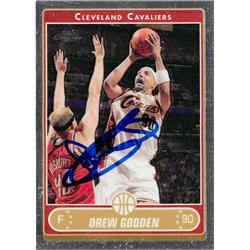 701892 Drew Gooden Autographed Cleveland Cavaliers 2006 Topps Chrome No.61 Basketball Card