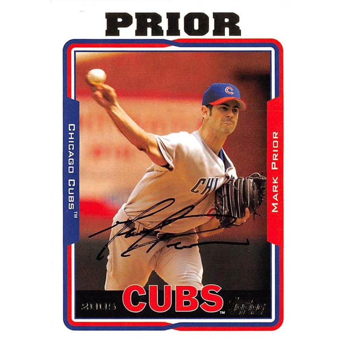 702028 Mark Prior Autographed Chicago Cubs 2004 Topps No.250 Baseball Card