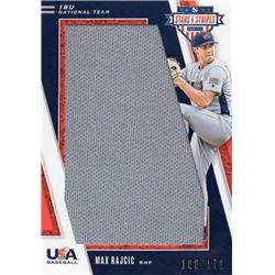 702178 Max Rajcic Player Worn Memorabilia Patch UCLA Bruins 2019 Panini USA Stars & Stripes Rookie No.JMR LE 100-171 Baseball Card