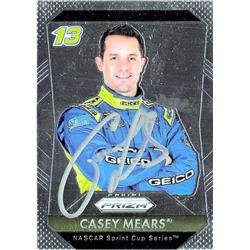 702297 Casey Mears Signed NASCAR Driver, Auto Racing & SC 2016 Panini Prizm No.13 Trading Card