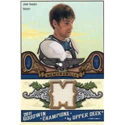 703544 John Tavares Memorabilia Relic Patch New York Islanders, JZ 2011 Upper Deck Goodwin No.MTA Hockey Card