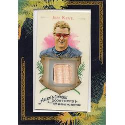 703581 Jeff Kent Player Used Bat Patch Los Angeles Dodgers 2008 Topps Allen & Ginter No.AGRJK Baseball Card