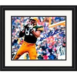 700008 8 x 10 in. Mark Chmura Autographed Green Bay Packers Super Bowl Champion No.SC3 Matted & Framed Photo