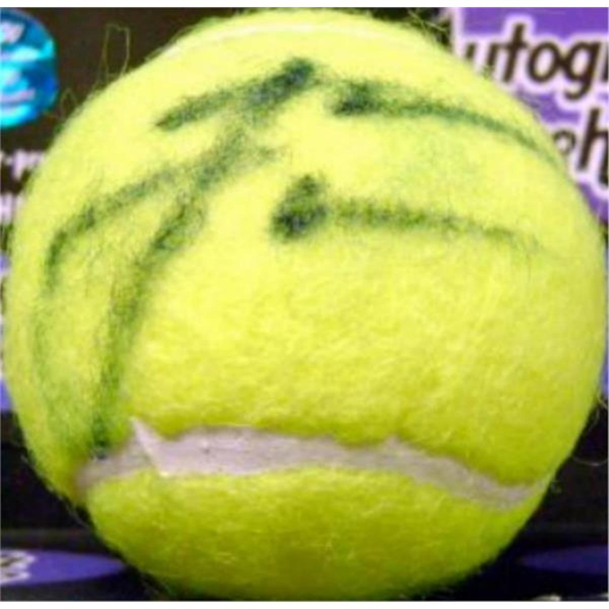 700039 Jan Michael Gambill Autographed Tennis Ball