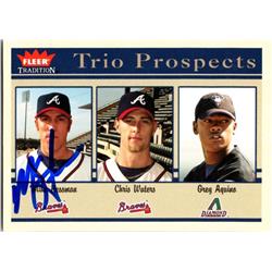700652 Mike Hessman Autographed Atlanta Braves, JZ 2004 Fleer Tradition Prospects No.473 Baseball Card