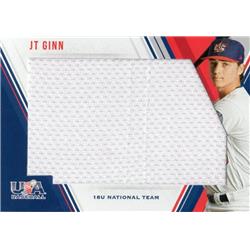 700883 Jt Ginn Player Worn Jersey Patch New York Mets, Team USA 2018 Panini Stars & Stripes Rookie No.36 LE 169-299 Baseball Card