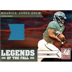 687754 Maurice Jones-drew Player Worn Jersey Patch Jacksonville Jaguars 2011 Donruss Elite Legends No.16 LE 242-299 Football Card