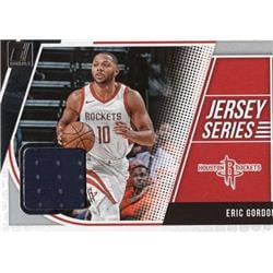 687863 Eric Gordon Player Worn Jersey Patch Houston Rockets 2018 Donruss No.JSEGD Basketball Card