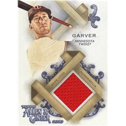 687889 Mitch Garver Player Worn Jersey Patch Minnesota Twins 2020 Topps Allen & Ginter No.FSRAMG Baseball Card