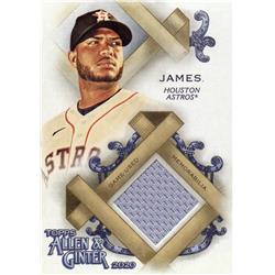 687958 Josh James Player Worn Jersey Patch Houston Astros 2020 Topps Allen & Ginter No.FSRAJJ Baseball Card