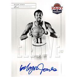 688125 Major Jones Autographed Houston Rockets 2012 Panini Past & Present No.MJ Basketball Card
