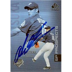 688318 Akinori Otsuka Autographed San Diego Padres, FT 2004 Upper Deck SP Prospects No.188 Baseball Card