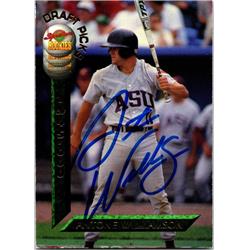 688422 Antone Williamson Autographed Arizona State Sun Devils 1994 Signature Rookies No.5 Baseball Card