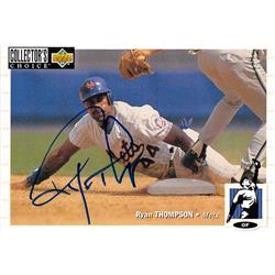 688489 Ryan Thompson Autographed New York Mets 1993 Upper Deck No.276 Baseball Card
