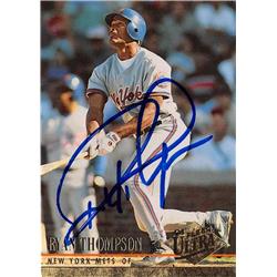 688494 Ryan Thompson Autographed New York Mets 1994 Fleer Ultra No.241 Baseball Card