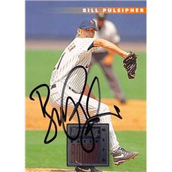 688680 Bill Pulsipher Autographed New York Mets 1995 Donruss Rated Rookie No.100 Baseball Card