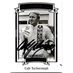 689236 Cale Yarborough Autographed Auto Racing, NASCAR & SC 2007 Press Pass Legends Timmonsville Flash No.58 Trading Card