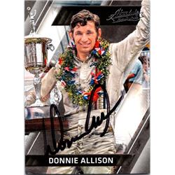 689267 Donnie Allison Autographed Auto Racing, NASCAR & SC 2017 Panini Absolute No.25 Trading Card