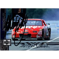 689279 Hut Stricklin Autographed Auto Racing, NASCAR & SC 1998 Upper Deck No.53 Trading Card