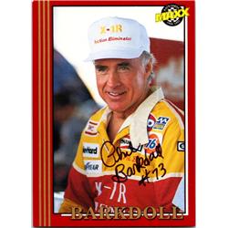 689306 Phil Barkdoll Autographed Auto Racing, NASCAR & SC 1992 Maxx No.73 Red Trading Card