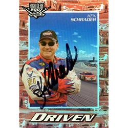 689331 Ken Schrader Autographed Auto Racing, NASCAR & SC 2007 Wheels High Gear Driven No.DR22 Trading Card