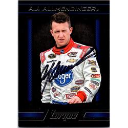 689418 A.J. Allmendinger Autographed Auto Racing, NASCAR & SC 2016 Panini Torque No.21 Trading Card