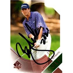 689538 Billy Andrade Autographed PGA Tour, Wake Forest & SC 2003 Upper Deck No.19 Golf Card
