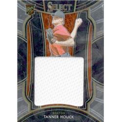 676057 Tanner Houck Player Worn Jersey Patch Boston Red Sox 2021 Panini Select Rookie No.RJSTH Baseball Card