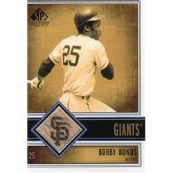 676104 Bobby Bonds Player Used Bat Patch San Francisco Giants 2002 Upper Deck Legendary No.BBBO Baseball Card