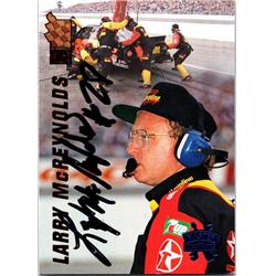 676191 Larry Mcreynolds Autographed Auto Racing, NASCAR & SC 1994 Press Pass Vip No.96 Trading Card