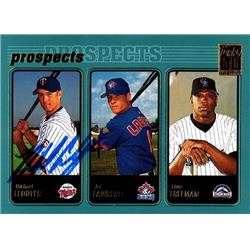 676416 Michael Cuddyer Autographed Minnesota Twins 2001 Topps Prospects No.730 Baseball Card