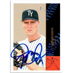 676789 James Musselwhite Autographed Tampa Yankees 1994 Fleer Excel No.100 Baseball Card