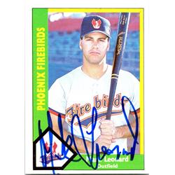 676797 Mark Leonard Autographed Phoenix Firebirds 1990 CMC Rookie No.546 Baseball Card